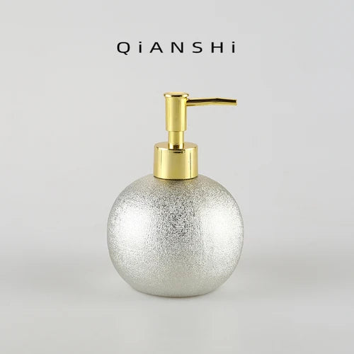 ceramic bottle for lotion, shampoo and soap