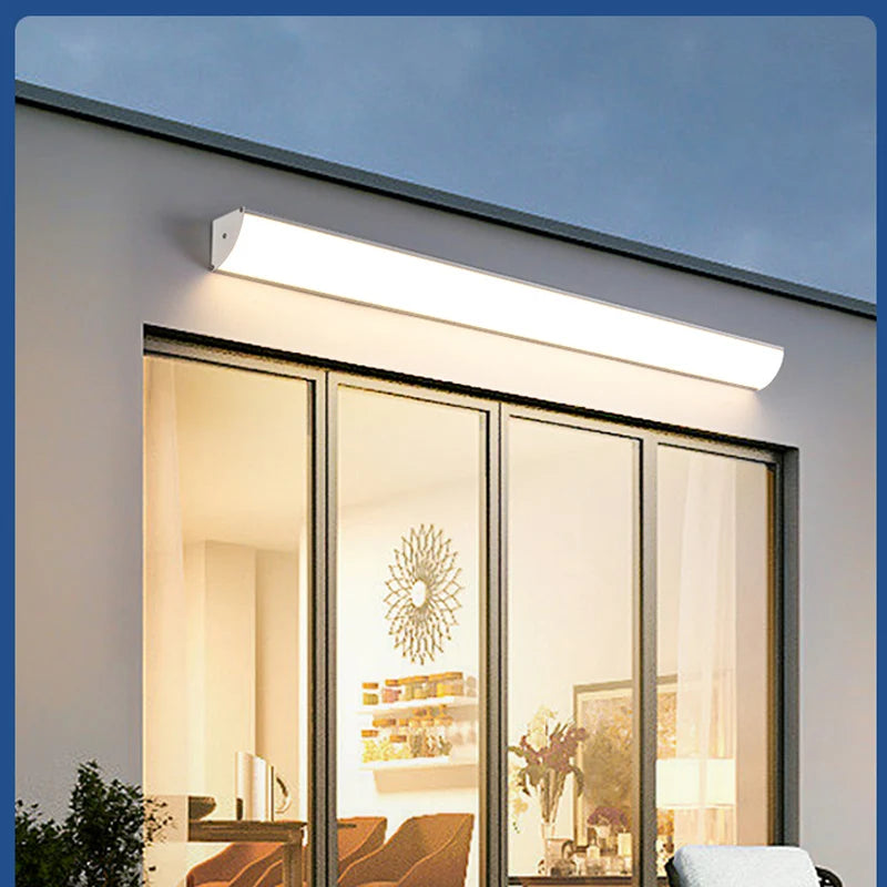 Outdoor LED wall light super bright durable and modern - vue 5 sur 10
