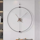 silent and aesthetic wall clock for interior decoration