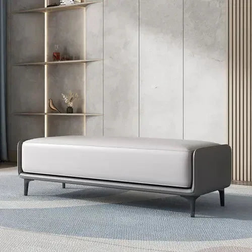 Italian leather stools for designer and modern interiors - vue 13 sur 16