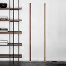 Modern wooden floor lamp with 360-degree adjustable ambient light