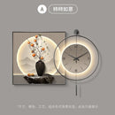 wall clock with unique and aesthetic design for modern decoration