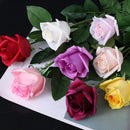 Artificial latex rose flower for wedding decoration and events