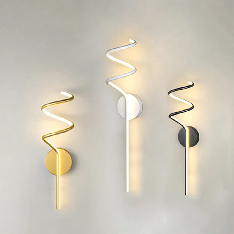 Modern LED wall light for elegant interior decoration