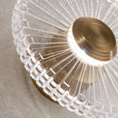 Copper and acrylic LED wall light nordic interior decoration