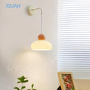 French art glass LED pendant lamp e27 bauhaus