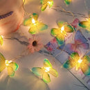 LED butterfly string lights for parties and indoor decorations