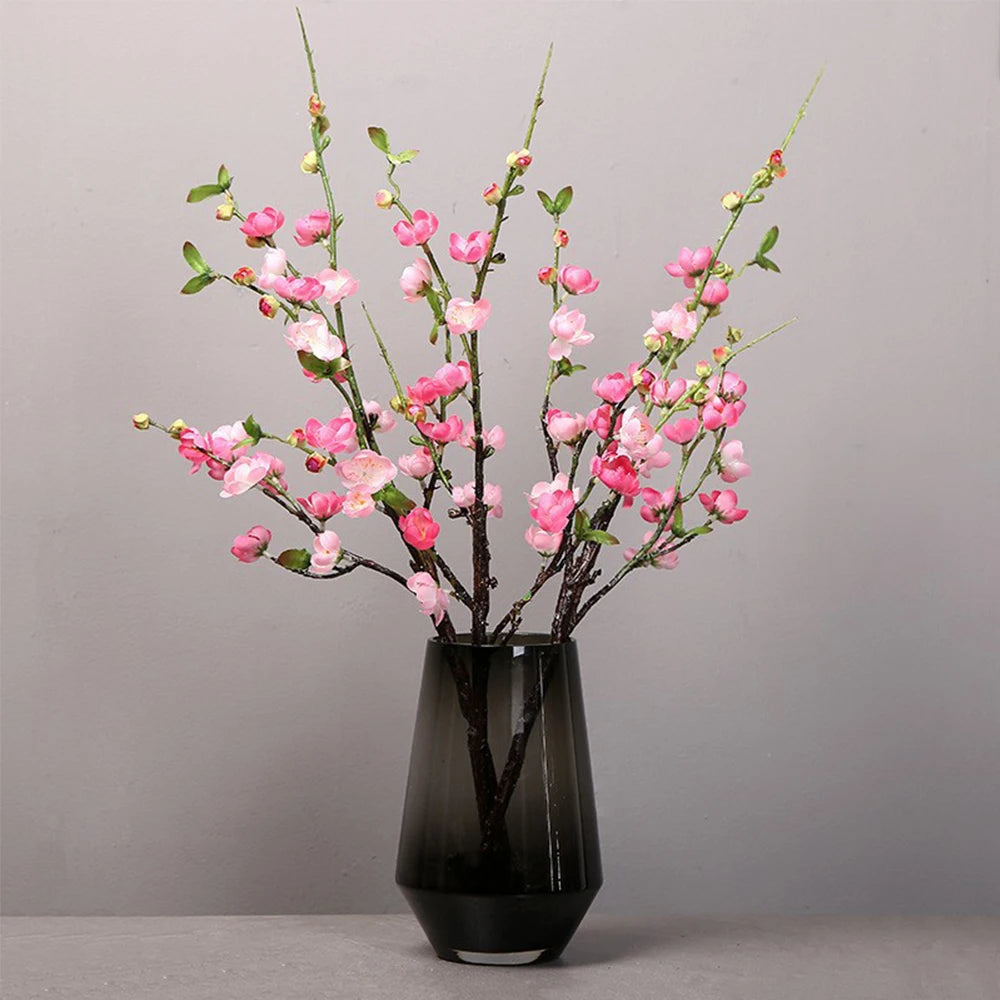 Artificial cherry blossom branches for wedding decoration
