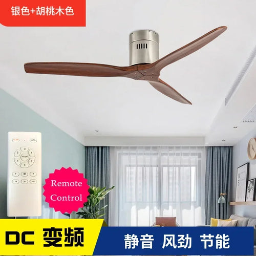 Silent nordic log ceiling lamp with energy saving for interiors - vue 7 sur 9