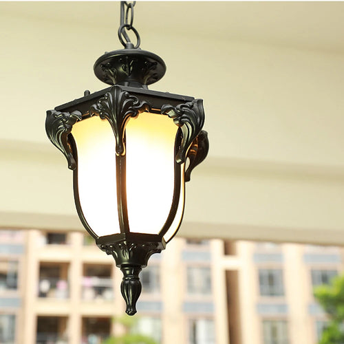 Outdoor hanging lamp for garden and balcony, waterproof