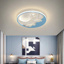 modern star moon led ceiling light for decoration and reading