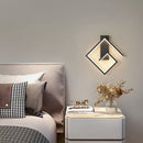 Modern minimalist wall light for hallways and stairs