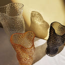 Nordic transparent glass vase for elegant floral decorations