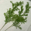 Artificial rattan fern for indoor and outdoor decoration