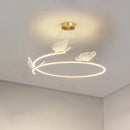 LED butterfly chandelier fashion creativity home