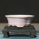 creative glazed ceramic flower pot for home decoration