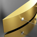 Nordic linear pendant light for kitchen island or bar lighting