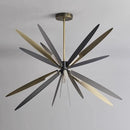 Decorative suspended LED chandelier for modern indoor lighting