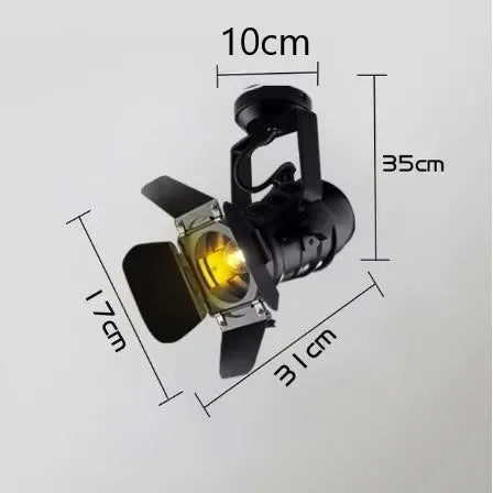 Modern LED pendant light for shops and theatres - vue 8 sur 9