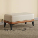 Nordic modern velvet stool unique and space-saving pouf
