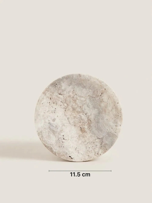 natural marble and travertine bathroom set - vue 10 sur 10