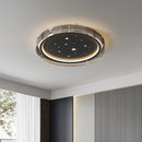Minimalist led ceiling light with starry sky and premium design