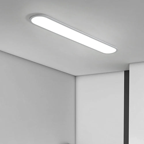 Modern nordic simple rectangular LED chandelier for bar - vue 4 sur 22