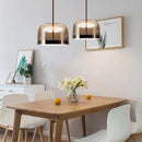 Nordic design glass pendant light modern LED fixture