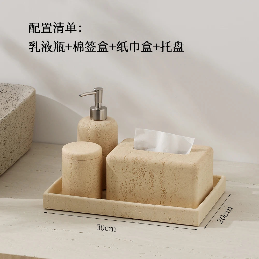 luxury disinfectant bottle and bathroom accessories - vue 10 sur 19