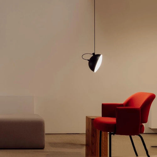 Black designer chandelier to assemble for modern interior decor - vue 3 sur 8