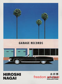 Vintage Japanese 80s art posters by Hiroshi Nagai