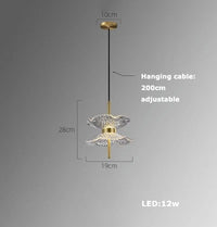 Art Deco crystal pendant light elegant lighting for modern interiors