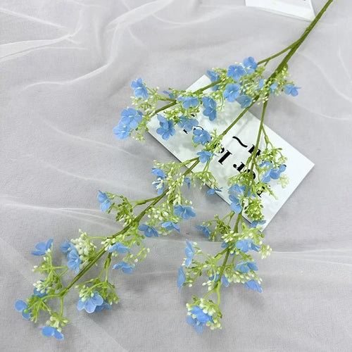 Artificial silk gypsophila branches for indoor decoration - vue 10 sur 14