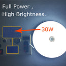 LED ceiling light with motion sensor for indoor use