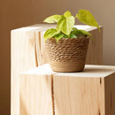 woven wicker basket for flowers and storage