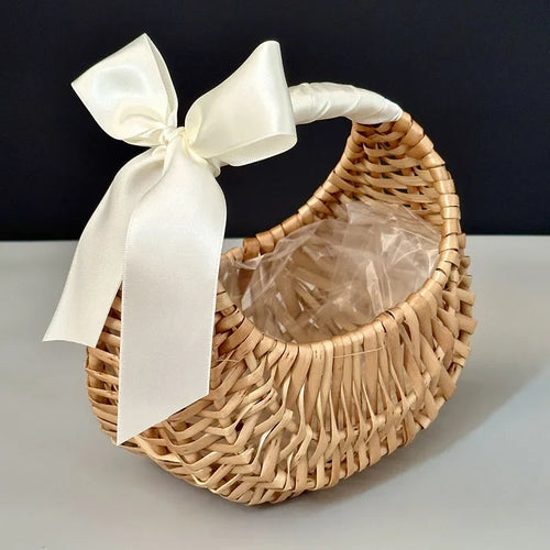 woven rattan basket for storage and home decor - vue 2 sur 8