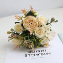 Small artificial flower bouquet for spring decoration and weddings