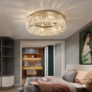 Modern nordic crystal LED ceiling light for interiors