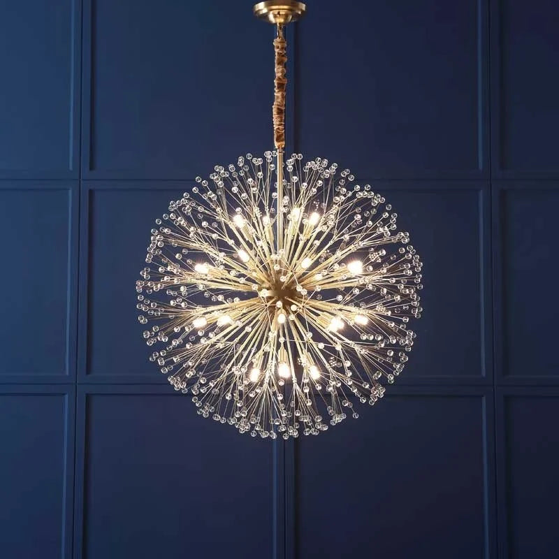 Modern crystal designer chandelier for decorative interiors