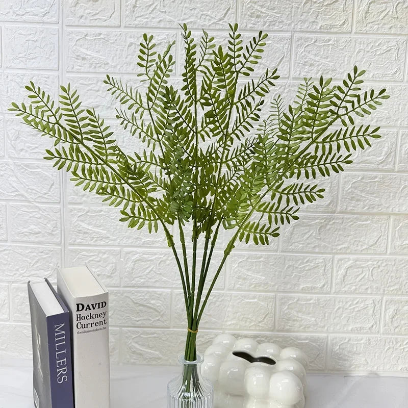 Artificial bamboo leaf bouquet for floral decoration