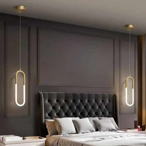 Modern nordic waterproof decorative LED pendant light - vue 6 sur 18