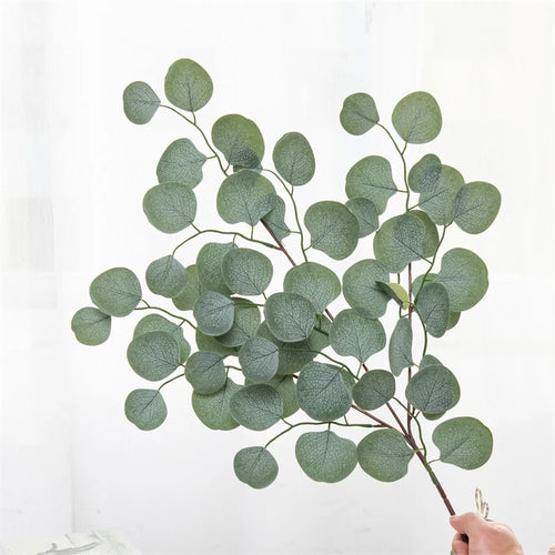 Artificial eucalyptus plants for wedding and garden decoration
