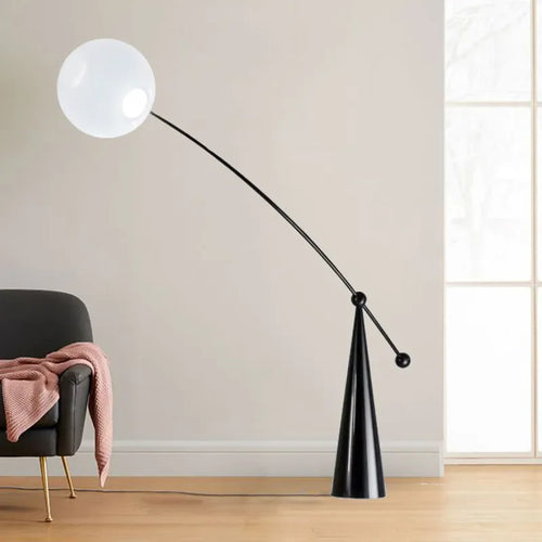 Nordic remote floor lamp modern design for interior decoration - vue 4 sur 8