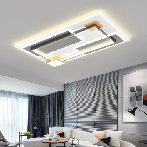 Minimalist rectangular LED ceiling light new collection 2022