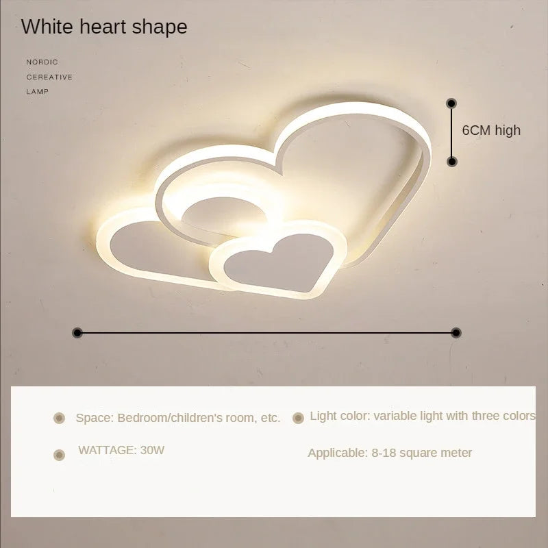 Modern LED ceiling light for children home decor