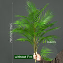 Large artificial tropical palm tree for indoor and outdoor decoration