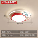 Round LED children's ceiling light with eye protection and soft lighting
