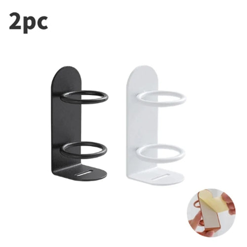 wall mount bathroom accessories organizer practical - vue 11 sur 12