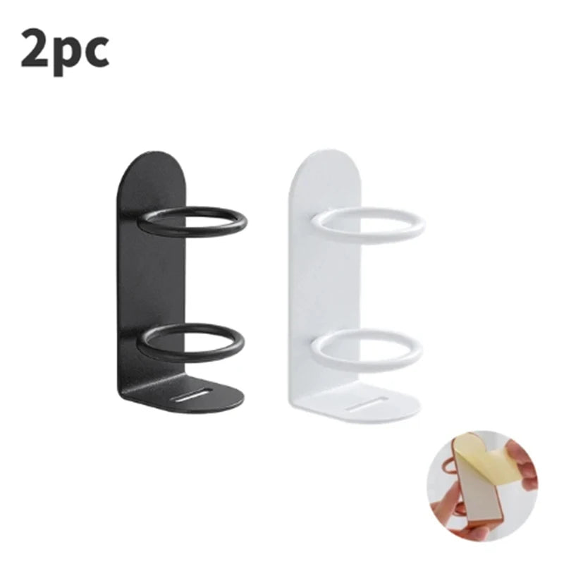 wall mount bathroom accessories organizer practical - vue 11 sur 12