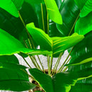 Decorative artificial palm leaf plant for garden and outdoor